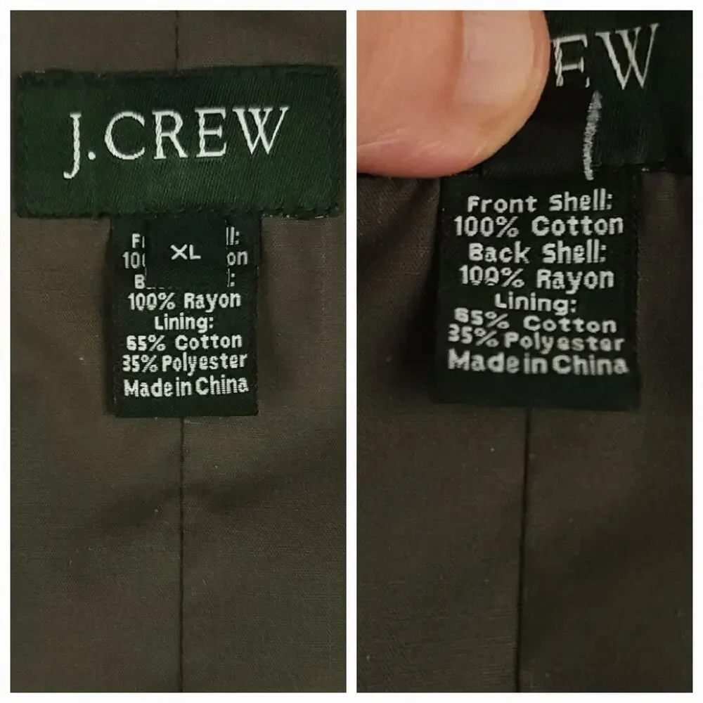 J Crew Suit Vest Waistcoat Mens XL Vtg Y2K Corduroy Buckle Back Ivy Style Brown